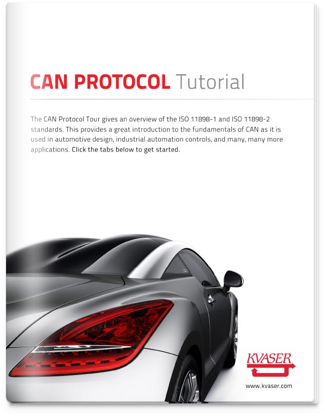 CAN Protocol Tutorial – eBook Formats